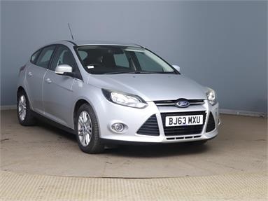 FORD FOCUS 1.6 TDCi 115 Titanium 5dr Diesel - SILVER - BJ63MXU - 5 Door Hatchback