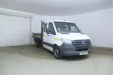 MERCEDES-BENZ SPRINTER 314CDI L3 DIESEL RWD 3.5t Progressive Crew Cab Tipper Diesel - WHITE - KN71PXG - 4 Door Tipper Body