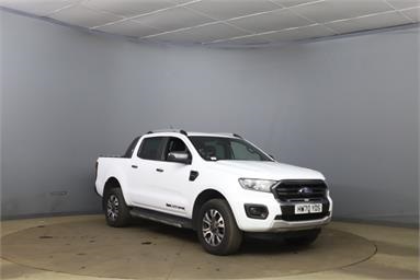 FORD RANGER DIESEL Pick Up Double Cab Wildtrak 2.0 EcoBlue 213 Auto Diesel - WHITE - HW70YDS - 4 Door Pick Up Body