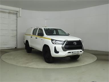 TOYOTA HILUX DIESEL Active D/Cab Pick Up 2.4 D-4D Diesel - WHITE - MK22HVU - 4 Door Pick Up Body