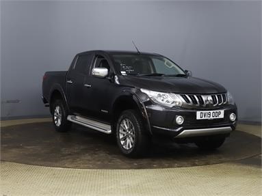 MITSUBISHI L200 DIESEL Double Cab DI-D 178 Warrior 4WD Diesel - BLACK - DV19ODP - 4 Door Pick Up Body