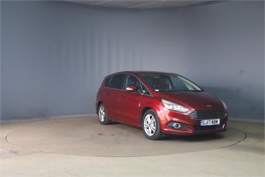 FORD S-MAX 1.5 EcoBoost Titanium 5dr Diesel - RED - GJ17NBM - 5 Door MPV