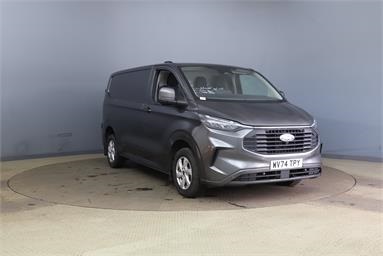 FORD TRANSIT CUSTOM 320 L1 DIESEL FWD 2.0 EcoBlue 136ps H1 Van Limited Auto Diesel - GREY - WV74TPY - 5 Door Panel Van