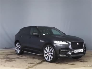 JAGUAR F-PACE 2.0d R-Sport 5dr Auto AWD Diesel - BLACK - VO66YJV - 5 Door Estate