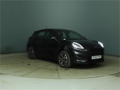 FORD PUMA 1.0 EcoBoost Hybrid mHEV 155 ST-Line 5dr Petrol - AGATE BLACK - EF23TYZ - 5 Door Hatchback