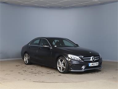 MERCEDES-BENZ C CLASS C220d AMG Line Premium Plus 4dr Auto Diesel - BLACK - LM65PKN - 4 Door Saloon