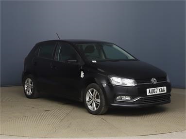 VOLKSWAGEN POLO 1.2 TSI Match Edition 5dr DSG Petrol - BLACK - AU67XAA - 5 Door Hatchback