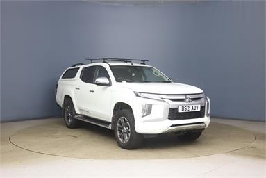 MITSUBISHI L200 DIESEL Double Cab DI-D 150 Barbarian 4WD Auto Diesel - White - DS21ADV - 4 Door Pick Up Body