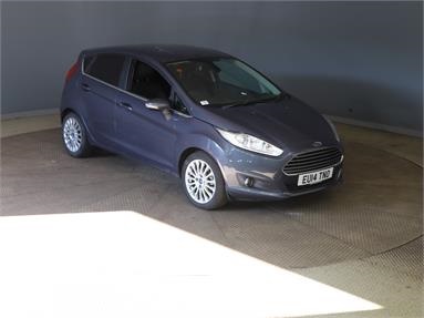 FORD FIESTA 1.0 EcoBoost 125 Titanium 5dr Petrol - GREY - EU14TNO - 5 Door Hatchback