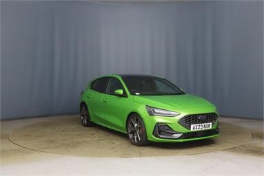 FORD FOCUS 2.3 EcoBoost ST 5dr Auto Petrol - MEAN GREEN - AX23NXR - 5 Door Hatchback