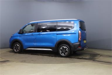 FORD TOURNEO CUSTOM 340 L1 PETROL FWD 2.5 PHEV 232ps H1 Active 8 seater Auto 2 Seats Petrol PHEV - BLUE - OE25YFT - Bus (Mini Less 18 seats)