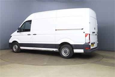VOLKSWAGEN CRAFTER CR35 MWB DIESEL FWD 2.0 TDI 140PS Commerce Plus High Roof Van Diesel - WHITE - GY25NYK - 5 Door Panel Van