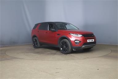 LAND ROVER DISCOVERY SPORT 2.0 TD4 180 HSE Black 5dr Auto Diesel - RED - VE17OMV - 5 Door Estate