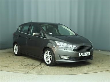 FORD C-MAX 1.0 EcoBoost 125 Titanium X 5dr Petrol - Grey - PJ67ZBE - 5 Door MPV
