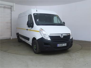 VAUXHALL MOVANO 35 L2 DIESEL FWD 2.3 CDTI H2 Van 130ps Diesel - WHITE - DS68LOJ - 5 Door Panel Van