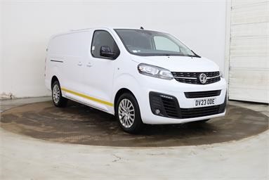 VAUXHALL VIVARO L2 DIESEL 2900 1.5d 100PS Pro H1 Van Diesel - WHITE - DV23ODE - 6 Door Panel Van