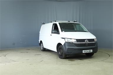 VOLKSWAGEN TRANSPORTER T30 SWB DIESEL 2.0 TDI 90 Startline Business Van Diesel - WHITE - VX24WHA - 5 Door Panel Van