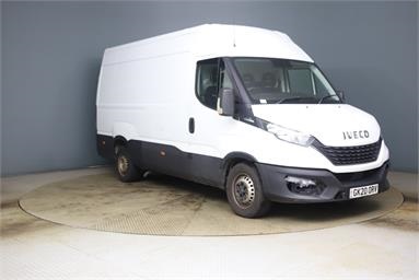 IVECO DAILY 35S14 DIESEL 2.3 High Roof Van 3520 WB Hi-Matic Diesel - WHITE - GK20ORV - 5 Door Panel Van