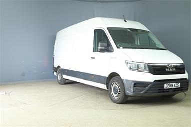 MAN TGE 3 LONG DIESEL 140 High Roof Van Diesel - WHITE - DE69YZS - 5 Door Panel Van