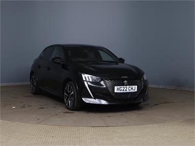 PEUGEOT 208 1.2 PureTech 100 GT 5dr Petrol - BLACK - HG22CHJ - 5 Door Hatchback