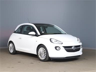 VAUXHALL ADAM 1.2i Glam 3dr Petrol - WHITE - MT65ODA - 3 Door Hatchback