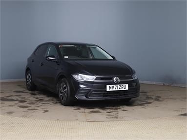 VOLKSWAGEN POLO 1.0 TSI Life 5dr Petrol - BLACK - MV71ZRU - 5 Door Hatchback