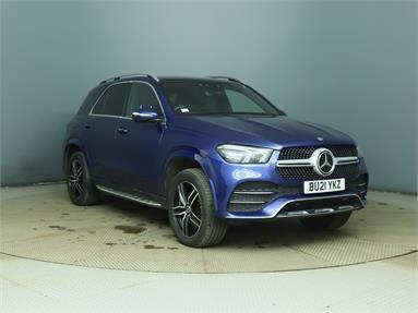 MERCEDES-BENZ GLE GLE 400d 4Matic AMG Line Prem + 5dr 9G-Tron [7 St] Diesel - BLUE - BU21YKZ - 5 Door Estate