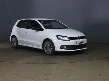 VOLKSWAGEN POLO 1.4 TSI ACT BlueGT 5dr Petrol - WHITE - LT64WNL - 5 Door Hatchback