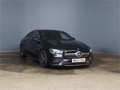 MERCEDES-BENZ CLA CLA 35 4Matic 4dr Tip Auto Petrol - BLACK - WA22XVO - 4 Door Coupe