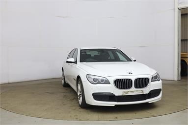 BMW 730D M SPORT AUTO 730d M Sport 4dr Auto Diesel - WHITE - SM13YKK - 5 Door Saloon