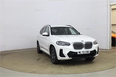 BMW X3 xDrive20d MHT M Sport 5dr Step Auto Diesel/Hybrid - WHITE - ML72CNU - 5 Door Estate