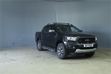 FORD RANGER DIESEL Pick Up Double Cab Wildtrak 2.0 EcoBlue 213 Auto Diesel - BLACK - SK71RZS - 5 Door Pick Up Body