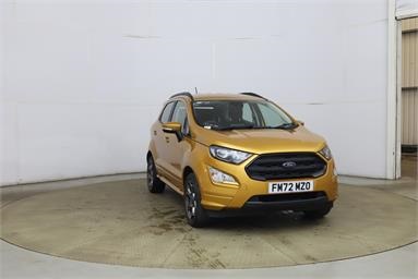 FORD ECOSPORT 1.0 EcoBoost 125 ST-Line 5dr Petrol - YELLOW - FM72MZO - 5 Door Hatchback