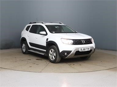 DACIA DUSTER 1.6 SCe Comfort 5dr Petrol - WHITE - DL68TYK - 5 Door Hatchback