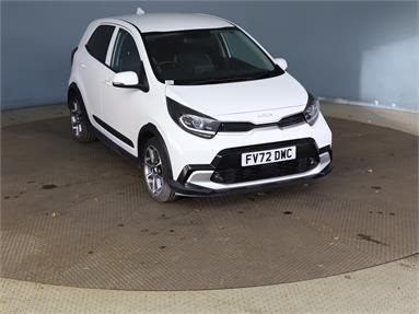 KIA PICANTO 1.0 X-Line 5dr Auto Petrol - WHITE - FV72DWC - 5 Door Hatchback