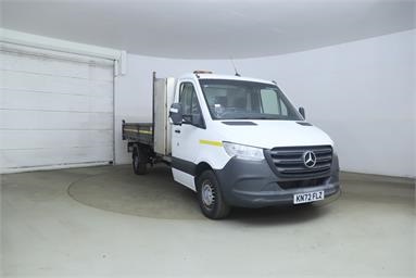 MERCEDES-BENZ SPRINTER 315CDI L2 DIESEL FWD 3.5t Progressive Tipper Diesel - WHITE - KN72FLZ - 2 Door Tipper Body