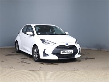 TOYOTA YARIS 1.5 Hybrid Icon 5dr CVT Petrol/Hybrid - WHITE - YH23JGO - 5 Door Hatchback