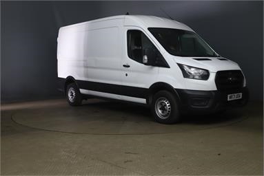 FORD TRANSIT 350 L3 DIESEL FWD 2.0 EcoBlue 130ps H2 Leader Van Diesel - WHITE - WR71UOA - 2 Door Panel Van