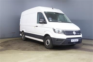 VOLKSWAGEN CRAFTER CR35 MWB DIESEL FWD 2.0 TDI 140PS Trendline High Roof Van Diesel - WHITE - YC70EAP - 5 Door Panel Van