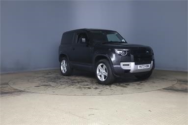 LAND ROVER DEFENDER 90 DIESEL 3.0 D250 Hard Top SE Auto [3 Seat] Diesel - BLACK - YK73VBN - 3 Door Panel Van