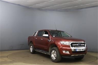 FORD RANGER DIESEL Pick Up Double Cab Limited 2 2.2 TDCi 5 Seats Double Cab Diesel - RED - FX68YWD - 4 Door Pick Up Body