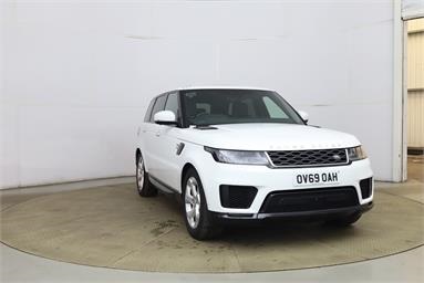 LAND ROVER RANGE ROVER SPORT 3.0 SDV6 HSE 5dr Auto Diesel - WHITE - OV69OAH - 5 Door Estate
