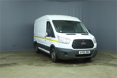 FORD TRANSIT 310 L2 DIESEL FWD 2.2 TDCi 125ps H2 Van Diesel - WHITE - AY65ORA - 5 Door Panel Van