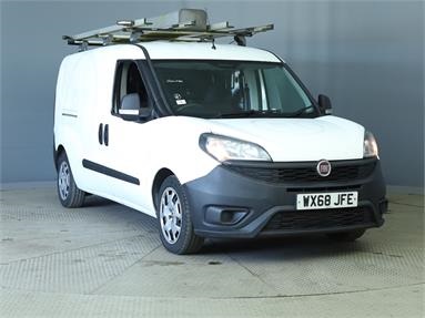 FIAT DOBLO CARGO MAXI L2 DIESEL 1.6 Multijet 16V Van Diesel - WHITE - WX68JFE - 6 Door Panel Van