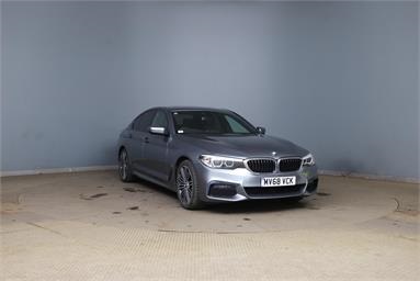 BMW 5 SERIES 530e M Sport 4dr Auto Petrol PHEV - BLUE - MV68VCK - 4 Door Saloon