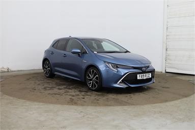 TOYOTA COROLLA 1.8 VVT-i Hybrid Excel 5dr CVT Petrol/Hybrid - BLUE - FA19RJZ - 5 Door Hatchback