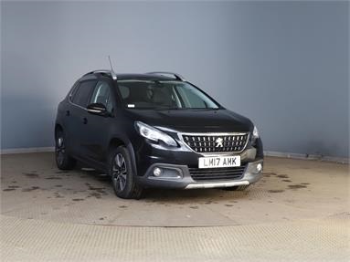 PEUGEOT 2008 1.6 BlueHDi 100 Allure 5dr [Start Stop] Diesel - BLACK - LM17AMK - 5 Door Hatchback