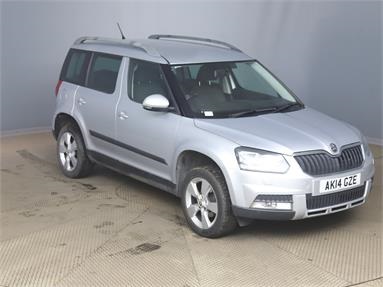 SKODA YETI OUTDOOR 2.0 TDI CR SE 5dr Diesel - SILVER - AK14GZE - 5 Door Hatchback