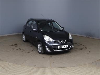NISSAN MICRA 1.2 Acenta 5dr Petrol - BLACK - MA64MLN - 5 Door Hatchback