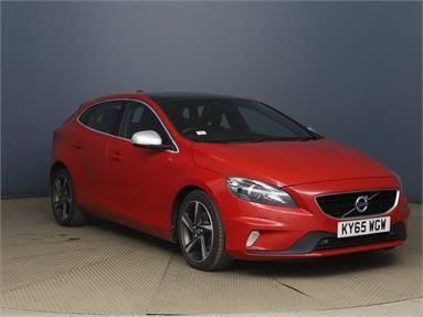 VOLVO V40 D2 [120] R DESIGN Nav 5dr Diesel - Red - KY65WGW - 5 Door Hatchback